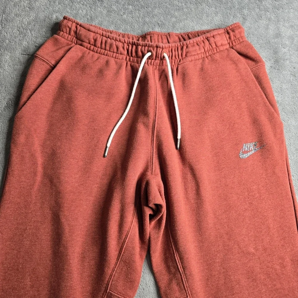 Nike Mens Essential Jogger Fleece Pants Mens Medium Redstone Taper DH1036-670